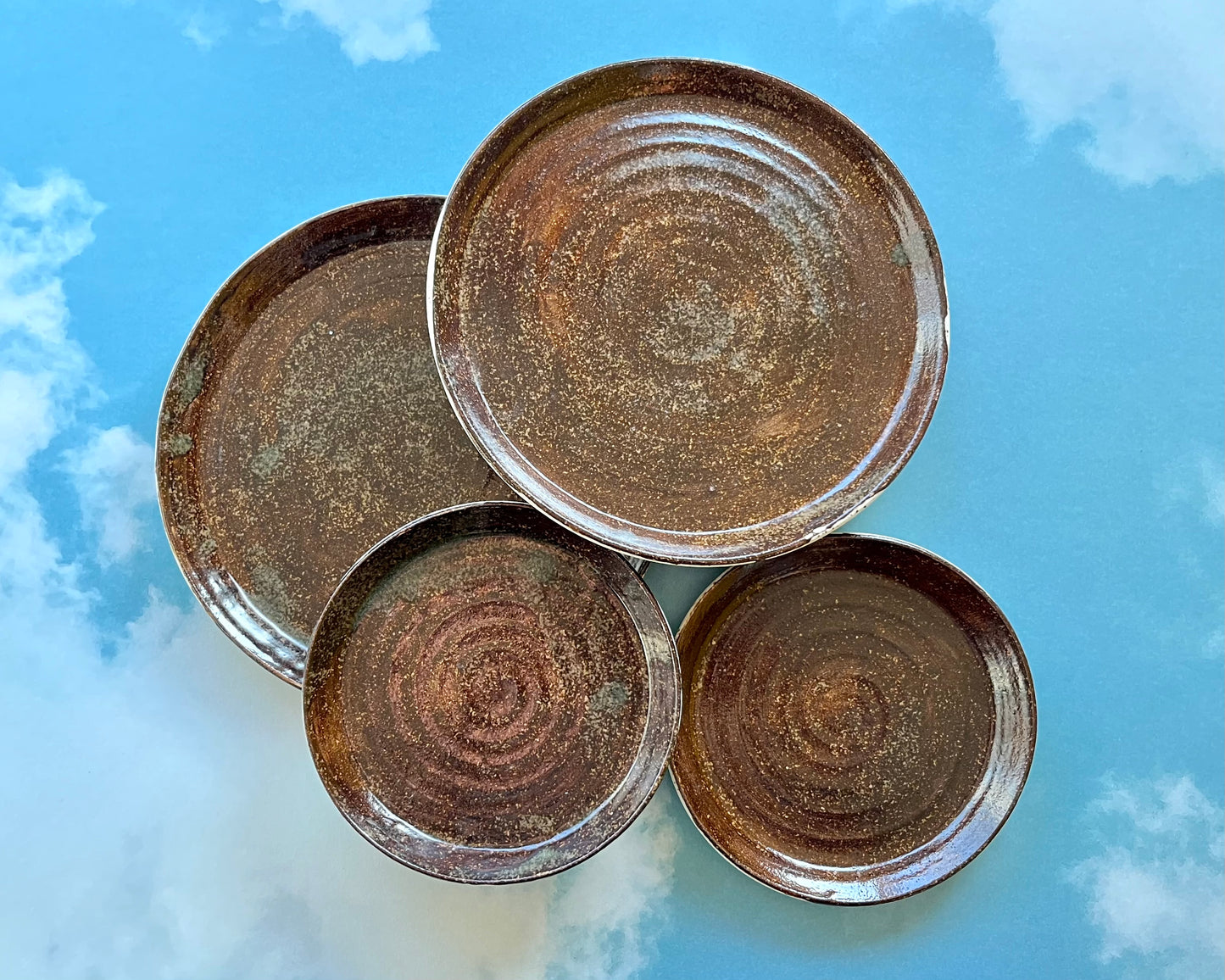 amber dusk plate set