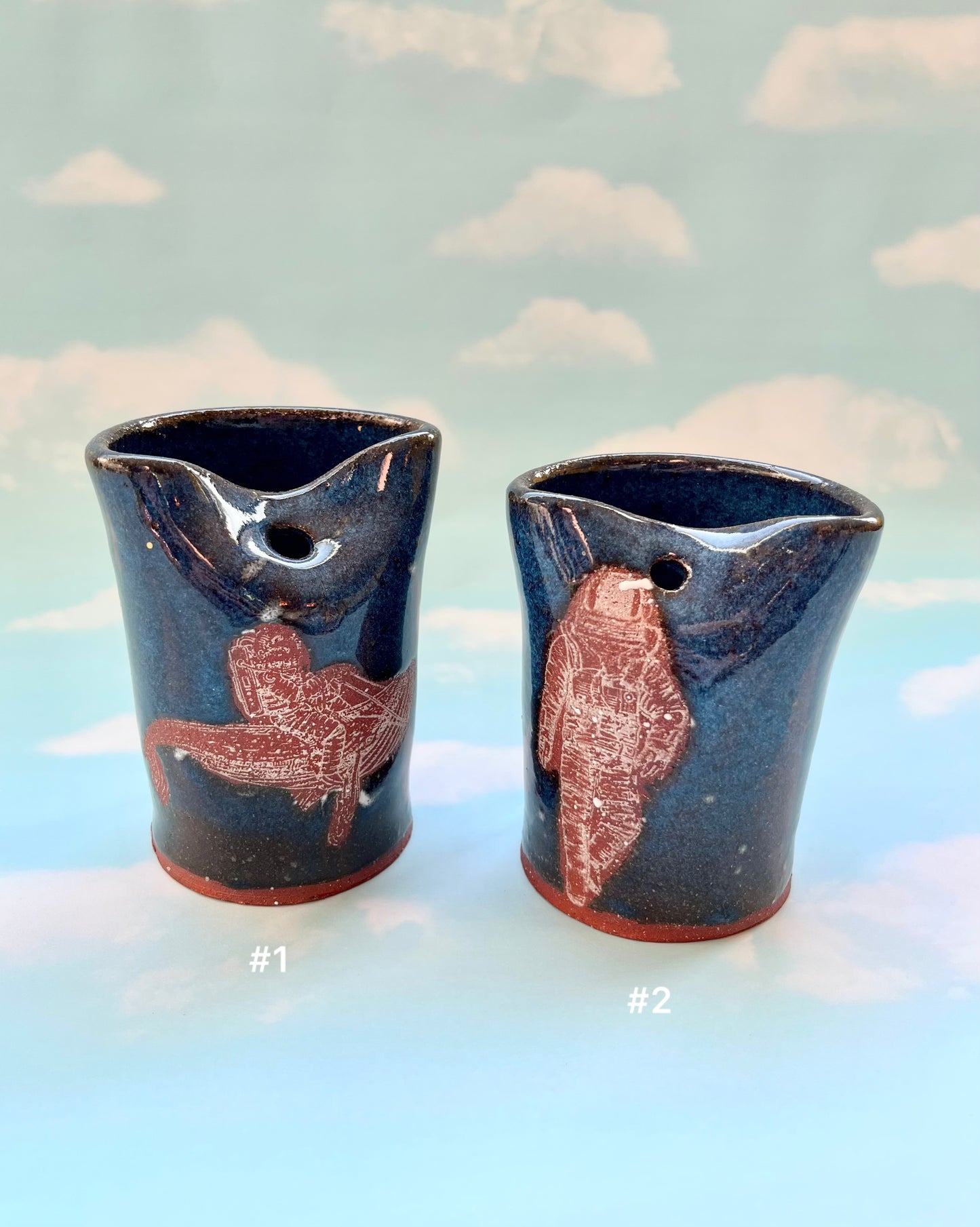 astronaut straw cups